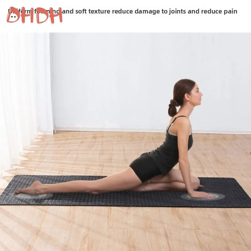 Gym Floor Mat for Home Workout Anti-Slip Rubber Exercise Mat with Interlocking Design, Durable Fitness Rug Weightlifting & Yoga