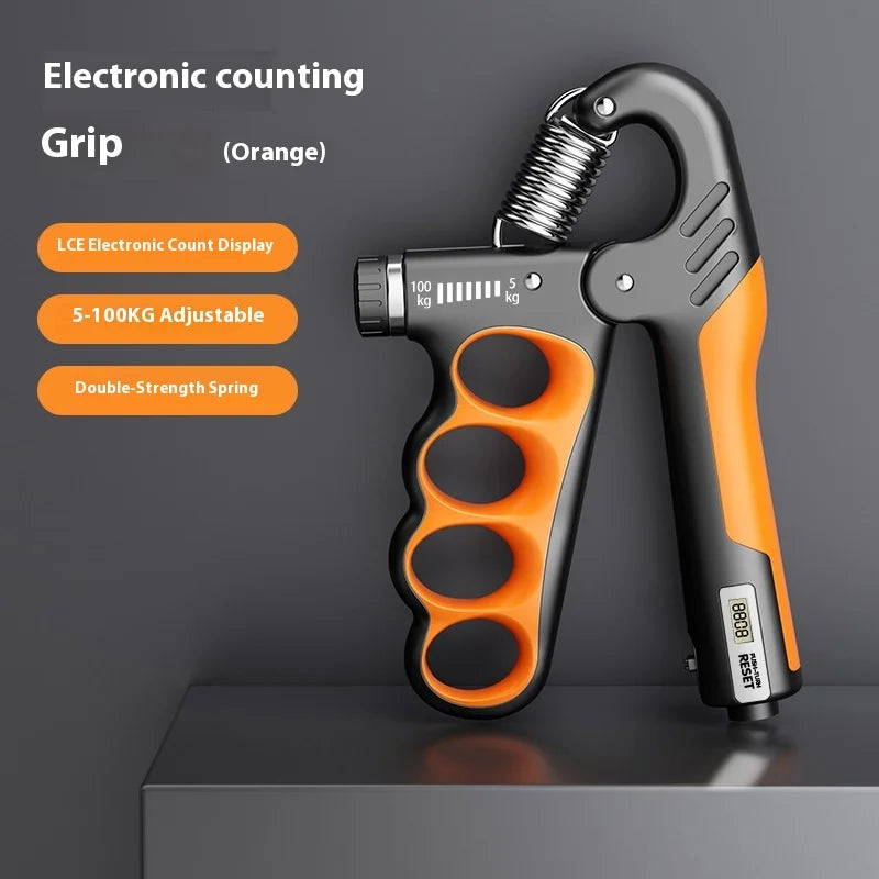 Electronic Count-Based Grip Strength Trainer Arm Strength Fitness Device Rehabilitation Training Exercise Equipment