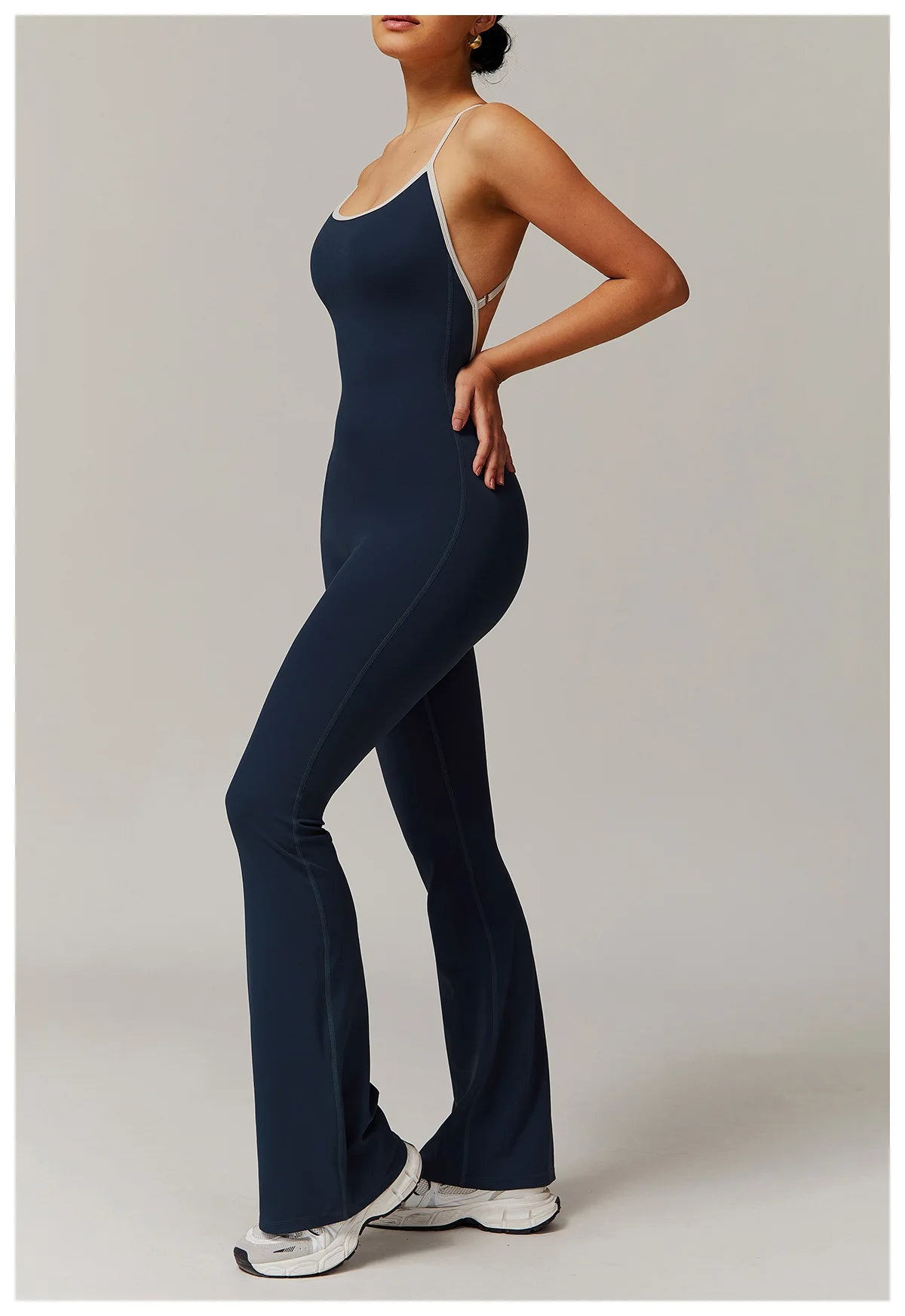 Yoga Set V Jumpsuit Gym Set Women Training Yoga Suit Sportswear Women Sports Jumpsuit Fitness Workout Bodysuits Sexy Back