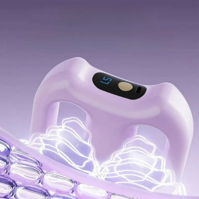 Multi-Function Electric Fascia Ring Full-Body Vibration Massager Fitness Shaping Fat-Burning Equipment Deep Tissue Massage