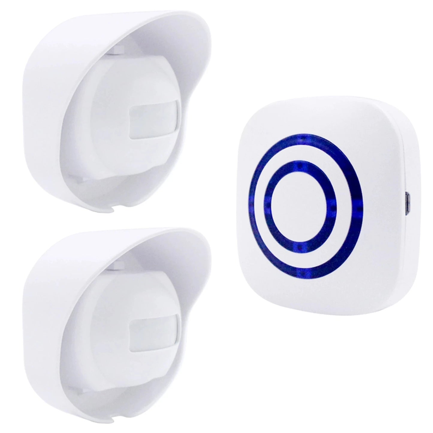 Wireless Driveway 328 Ft Long Alarm Weatherproof Outdoor Motion Sensor Detector Security Alert-Protect Outdoor/Indoor Property