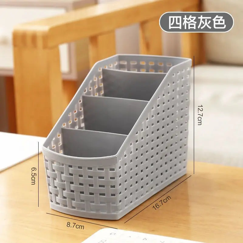 Hot selling Multifuction Home Office Desk Storage Boxes Plastic Organizer decoration basket pencil Phone Holder ZL301-5