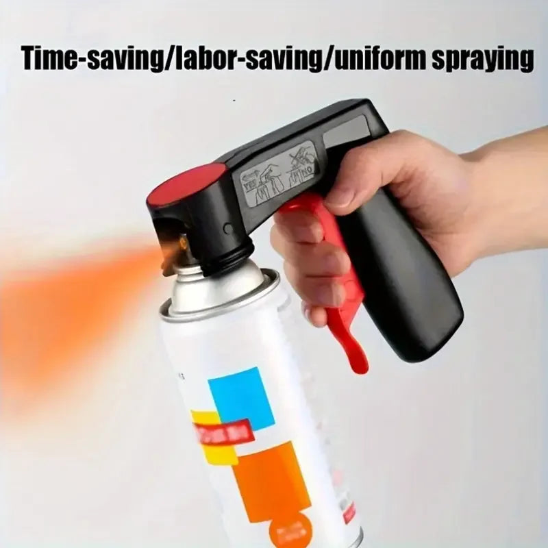 Compact PVC Paint Spray Gun - Durable, Ergonomic Handle, Unpowered for Automotive & All Vehicles