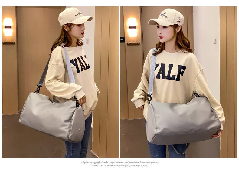 Yoga Mat Bag, Women's Sports and Fitness Bag, Handbag, Luggage Bag, Wear-Resistant, Large Capacity Storage Travel Bag