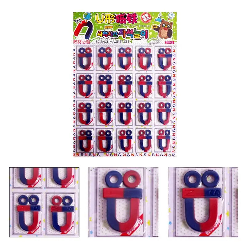 Kids Multifuction Improve Intellgence Magnet Science Experiment Bar