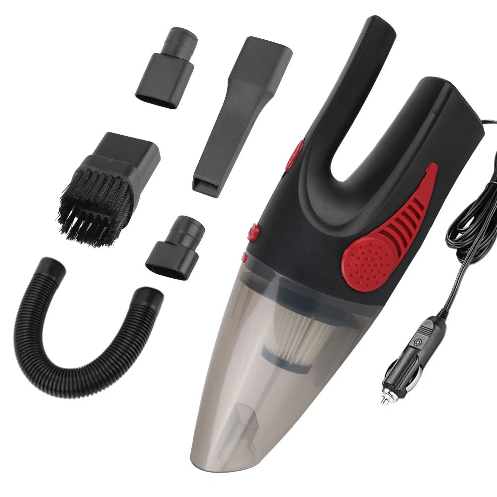 Cordless/Car Plug Cleaner Handheld Car Vacuum Car Cleaning Tool 120W 12V 5000PA