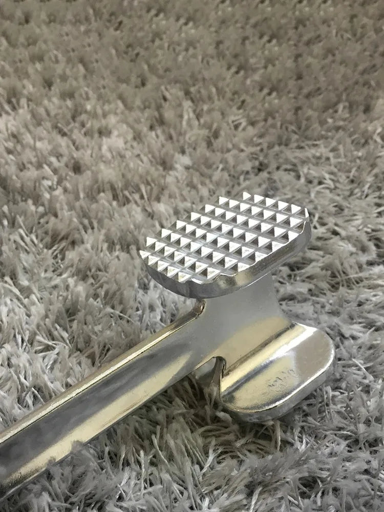Household Aluminum Alloy Meat Tenderizer Hammer Heavy Duty Double-Sided Tenderizer Kitchen Tool