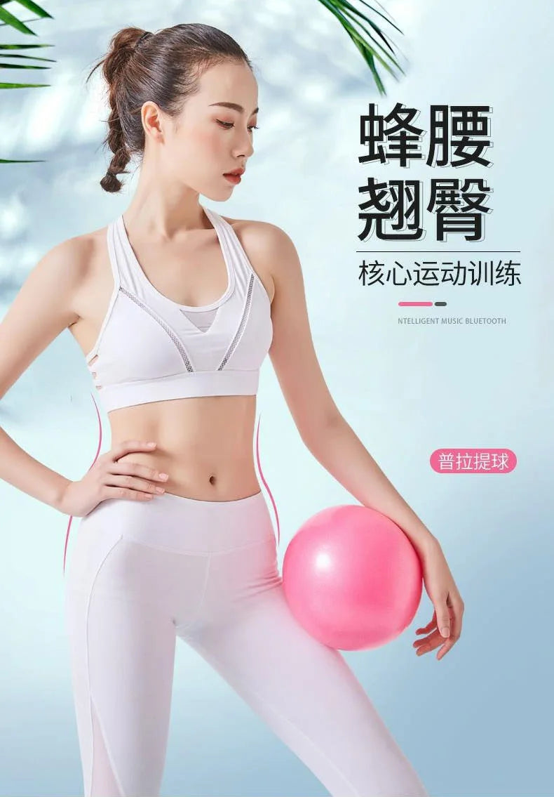 25cm Mini Yoga Ball Fitness Pilates Reduce Fat Ball Thick Explosion-proof PVC Non Slip Gym Home Training Workout Exercise Ball